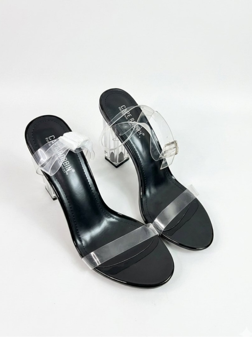 Cape Robbin Maria-2 Womens Black Size 10 Open Toe Heeled Shoes new